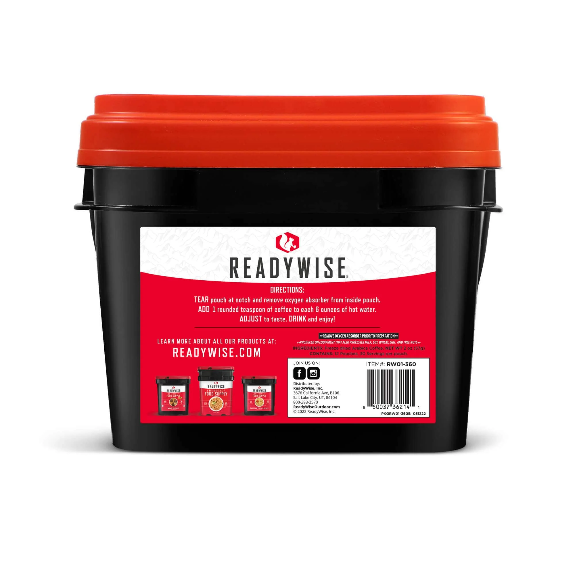360 Servings Freeze-Dried Coffee - Image 2