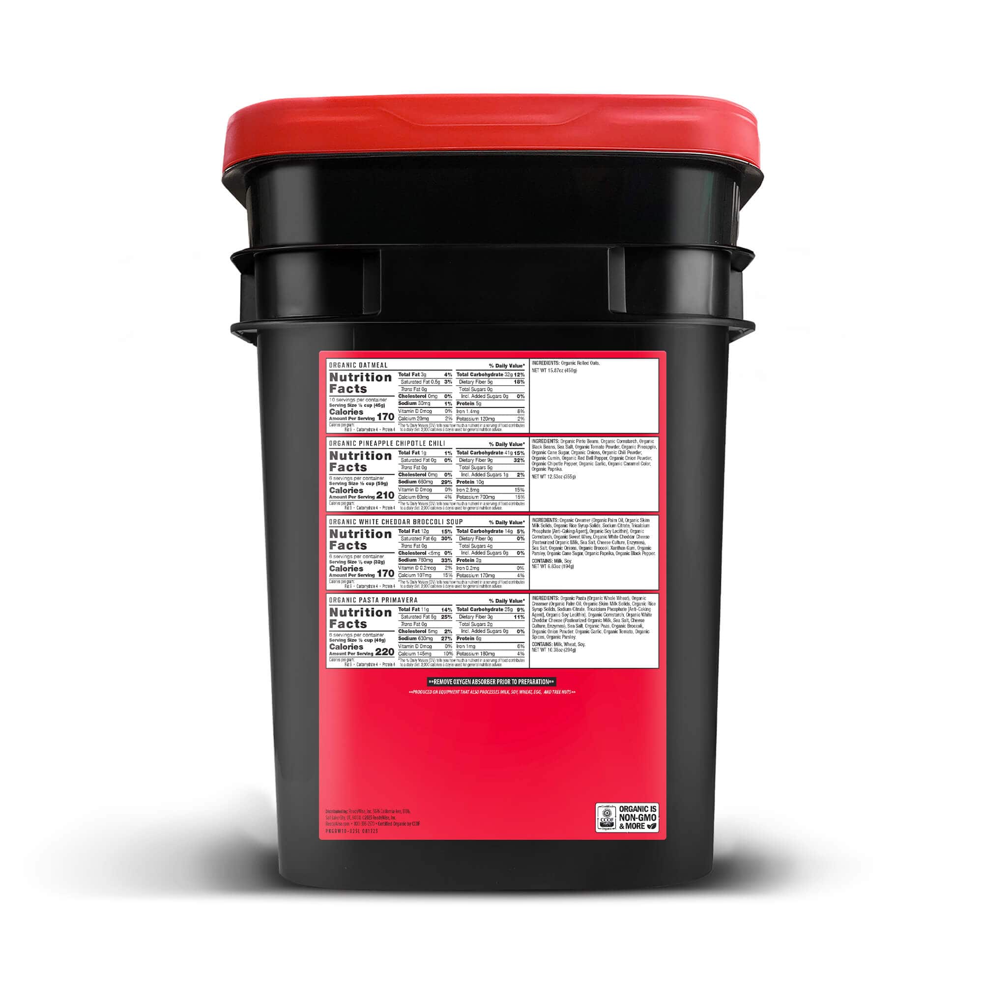 90 Serving Organic Bucket - Image 2